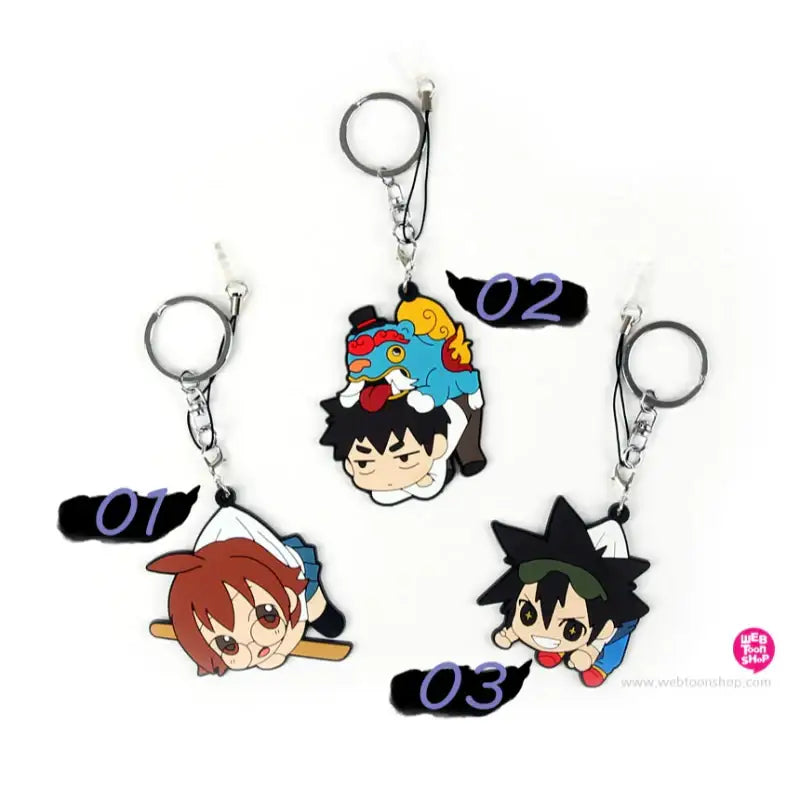 The God of High School - Rubber Strap Keyring - Webtoon Shop - Accessories - Harumio