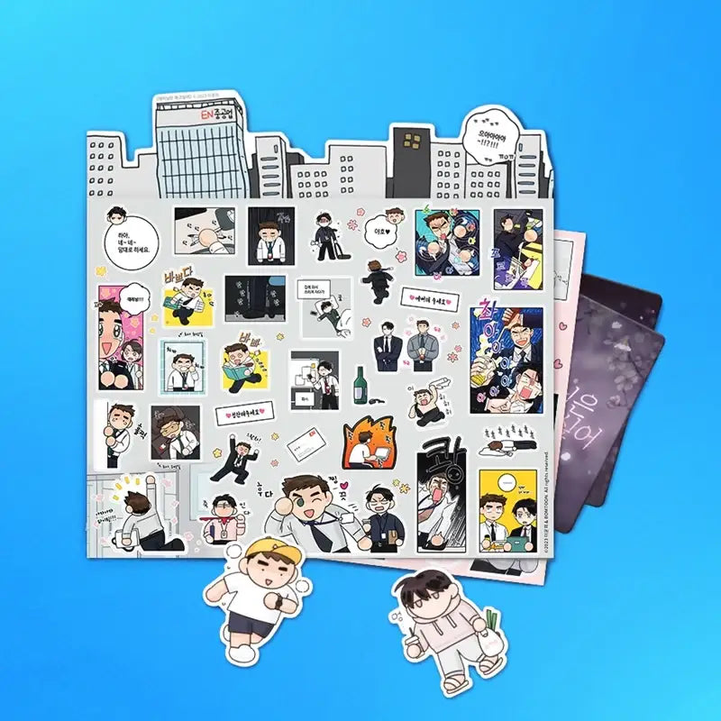 Flirting 9 to 6 - Sticker Set - Lezhin - Stickers - Harumio