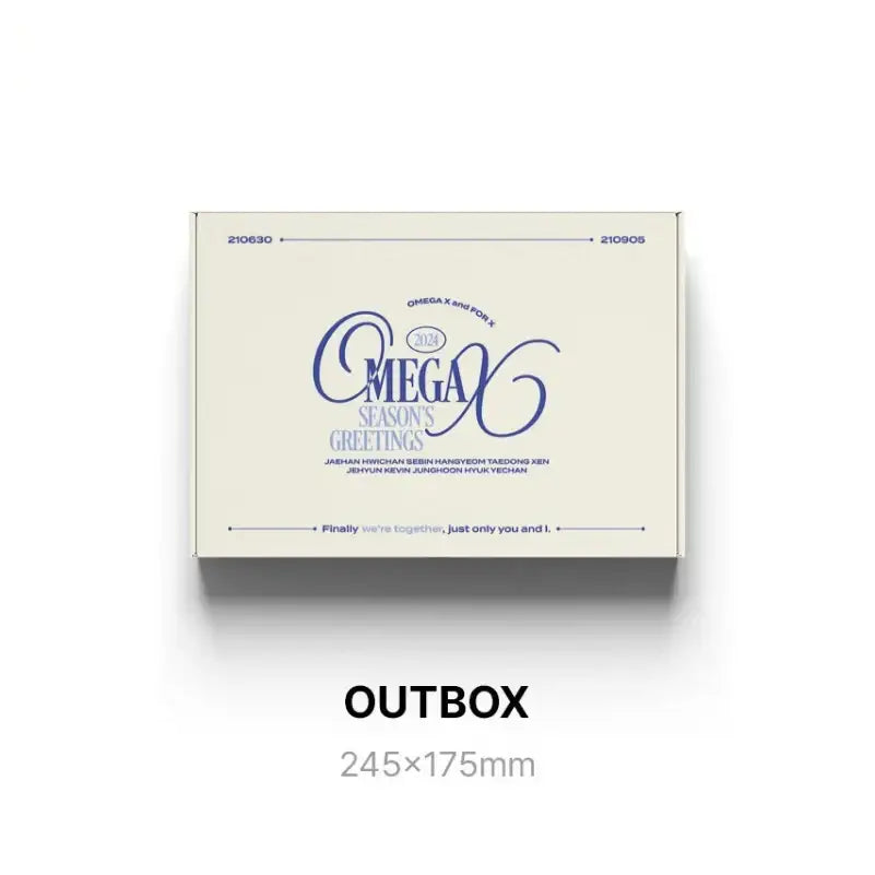 OMEGA X - 2024 Season's Greetings - fromm / IPQ Entertainment - Merchandise - Harumio