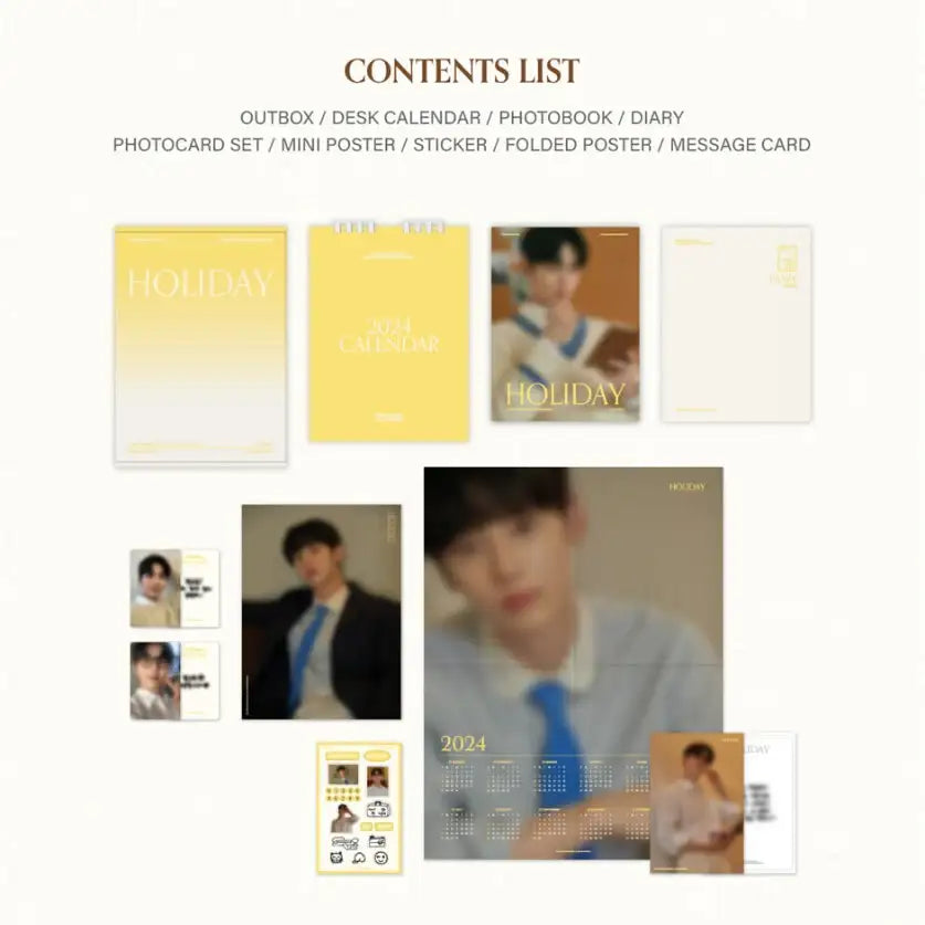 Hwang Min Hyun - 2024 Season's Greetings - Coppan Global / Pledis Entertainment - Merchandise - Harumio