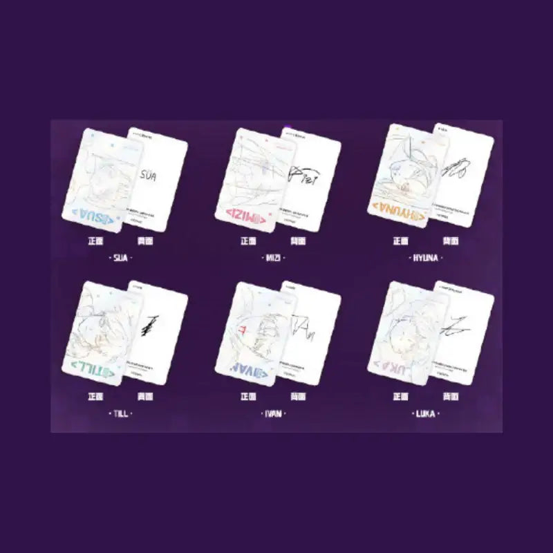 MARCHMONSTER x Alien Stage - Character Card Set - MARCHMONSTER - Photocard - Harumio