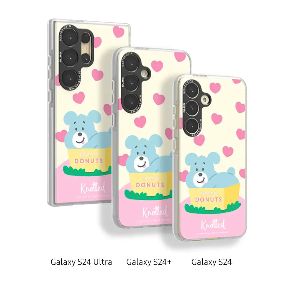 SLBS - Knotted Dough Puppy Impression Case (Galaxy S24 Series) - SLBS - Home & Living, Accessories - Harumio