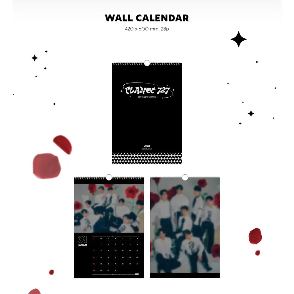 ATBO - 2024 Season's Greetings (Wall Version) - Everline Co., Ltd. / IST Entertainment - Merchandise - Harumio