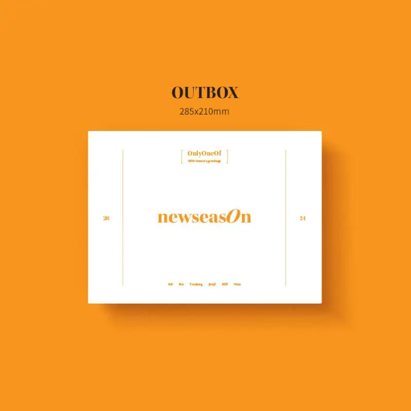 OnlyOneOf - 2024 Season's Greetings - fromm / 8D ENTERTAINMENT - Merchandise - Harumio