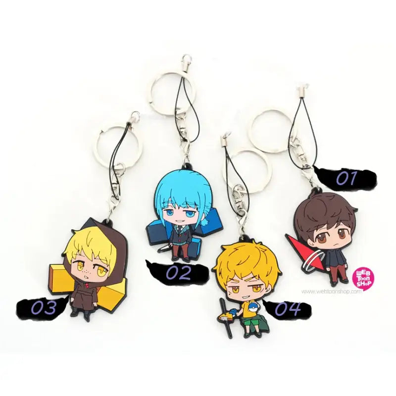 Tower Of God - Rubber Strap Keyring - Webtoon Shop - Accessories - Harumio