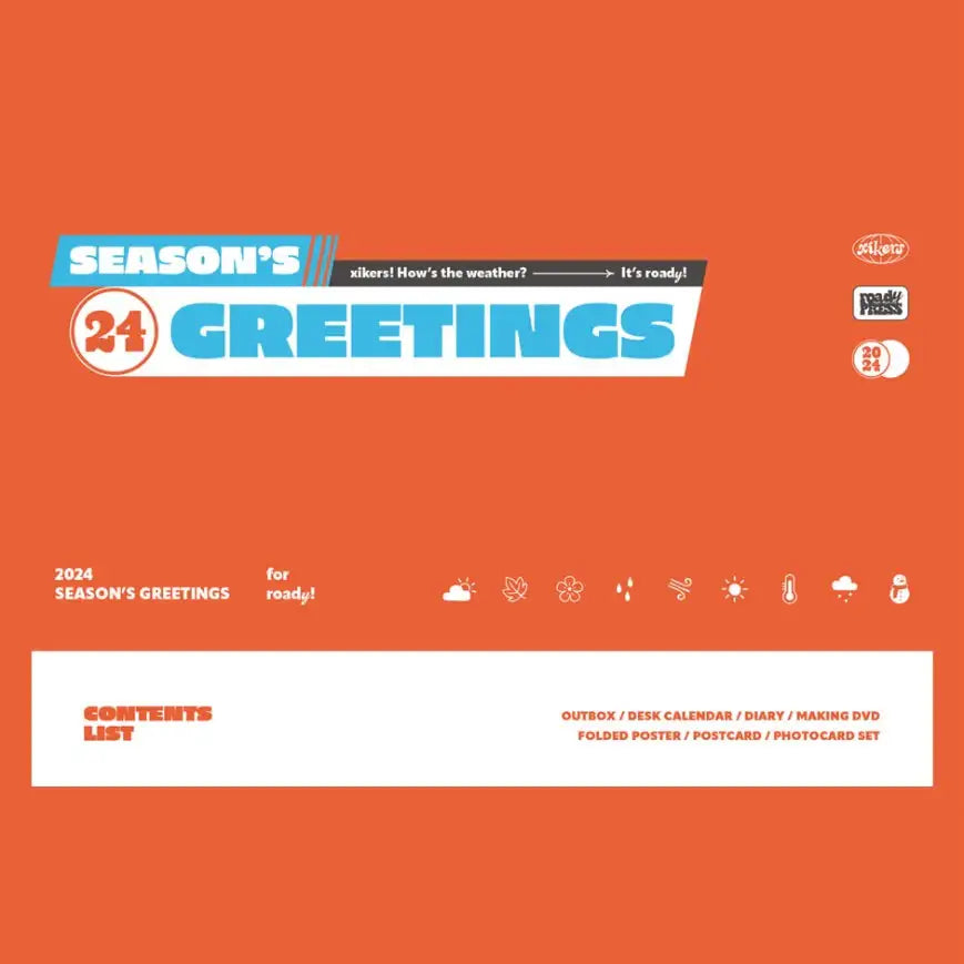 xikers - 2024 Season's Greetings - Play Company Co., Ltd. / KQ Entertainment - Merchandise - Harumio