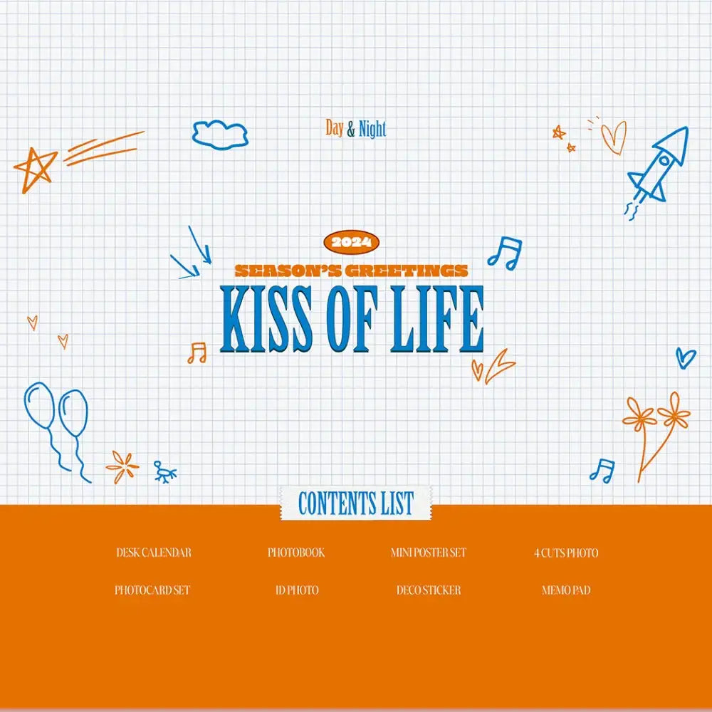 Kiss Of Life - 2024 Season's Greetings - Everline Co. Ltd. / S2 ENTERTAINMENT - Merchandise - Harumio