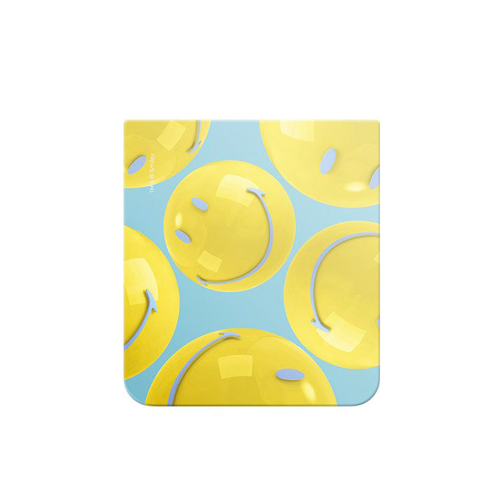SLBS - Smiley Blue Balloon Suit Phone Case (Galaxy Z Flip5)