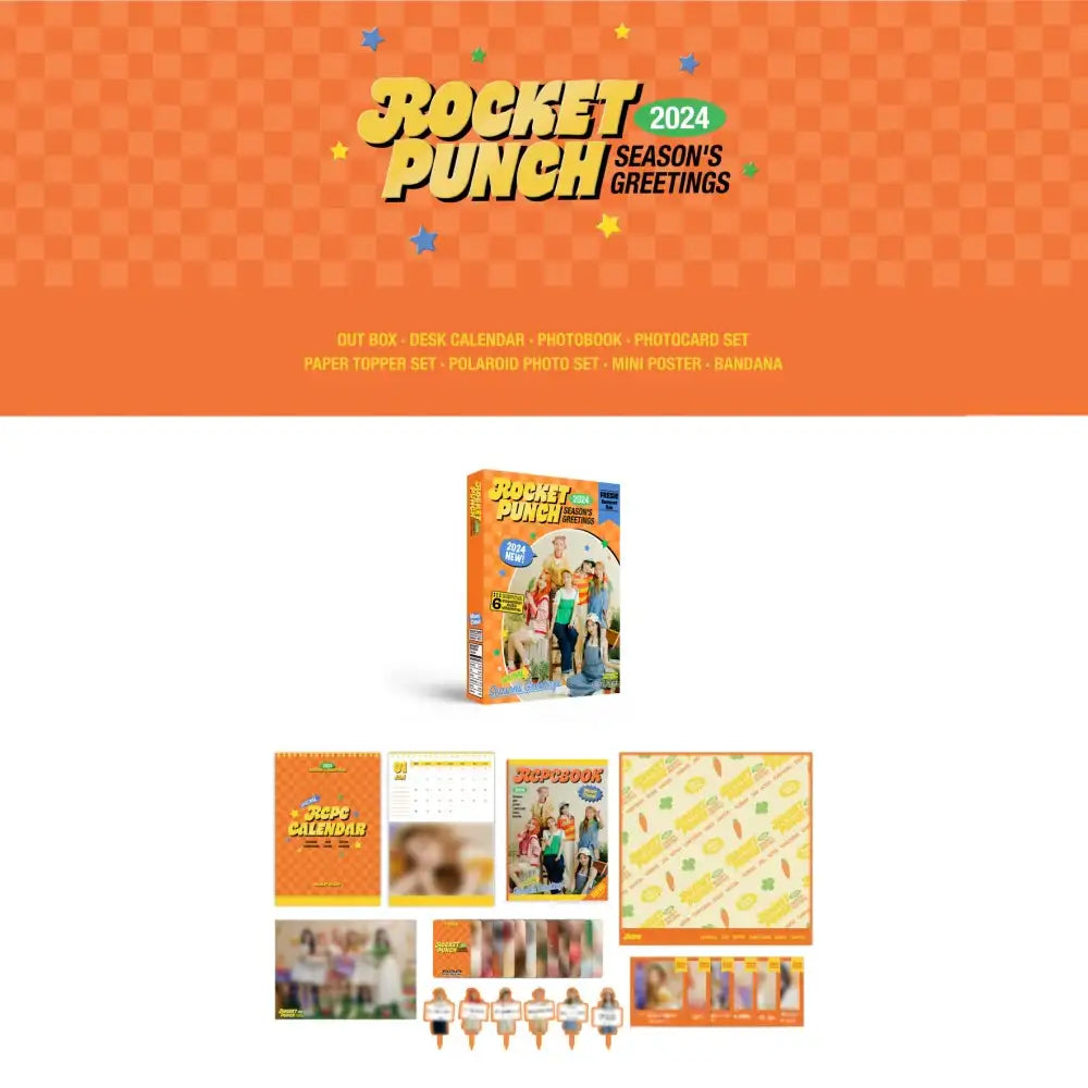 Rocket Punch - 2024 Season's Greetings - Woollim Entertainment - Merchandise - Harumio