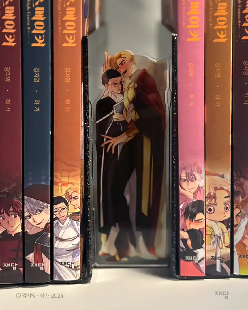 King's Maker: Triple Crown - Acrylic Bookend - Jaedam - Acrylic Stand - Harumio