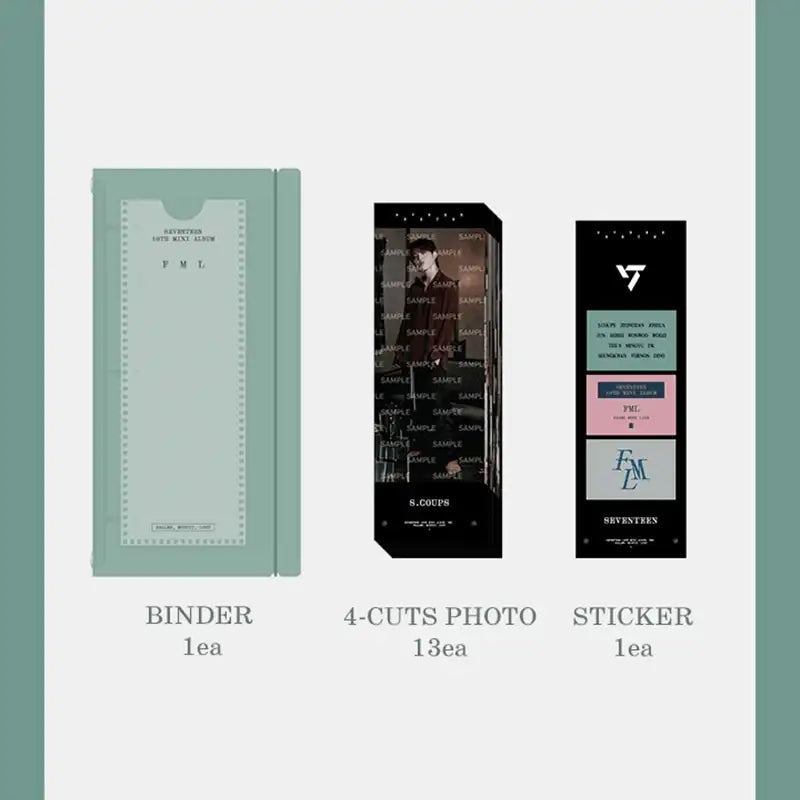 Seventeen - FML - 4-cuts Photo Binder Set - SEVENTEEN - Photos - Harumio
