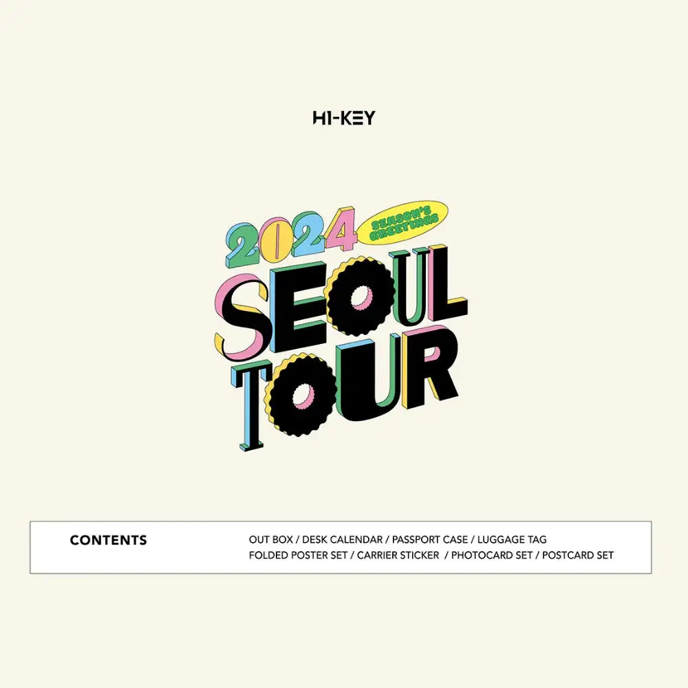 H1-KEY - 2024 Season's Greetings - Coppan Global / GLG - Merchandise - Harumio