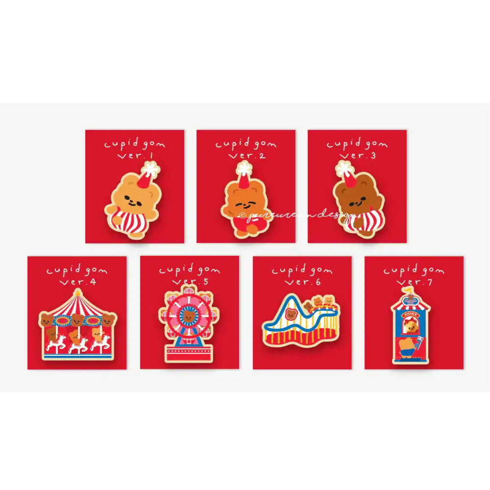 Pureureumdesign - Cupid Bear Amusement Park Pack - Pureureumdesign - Home & Living, Accessories - Harumio Pureureumdesign - Cupid Bear Amusement Park Pack - Pureureumdesign - Home & Living, Accessories - Harumio