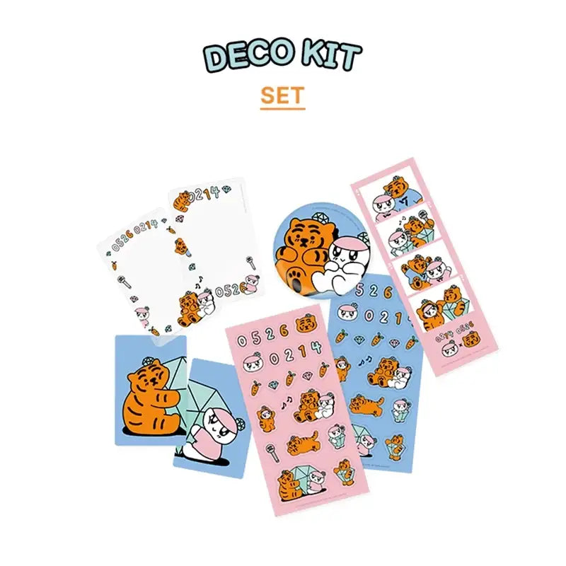 Seventeen - Bongbongee X Muzik Tiger - Deco Kit - SEVENTEEN - Deco Kit - Harumio