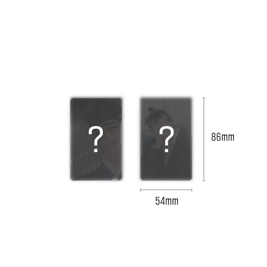 Fever - 2-Piece Hologram Photocard Set - BeOn - Photocard - Harumio Fever - 2-Piece Hologram Photocard Set - BeOn - Photocard - Harumio