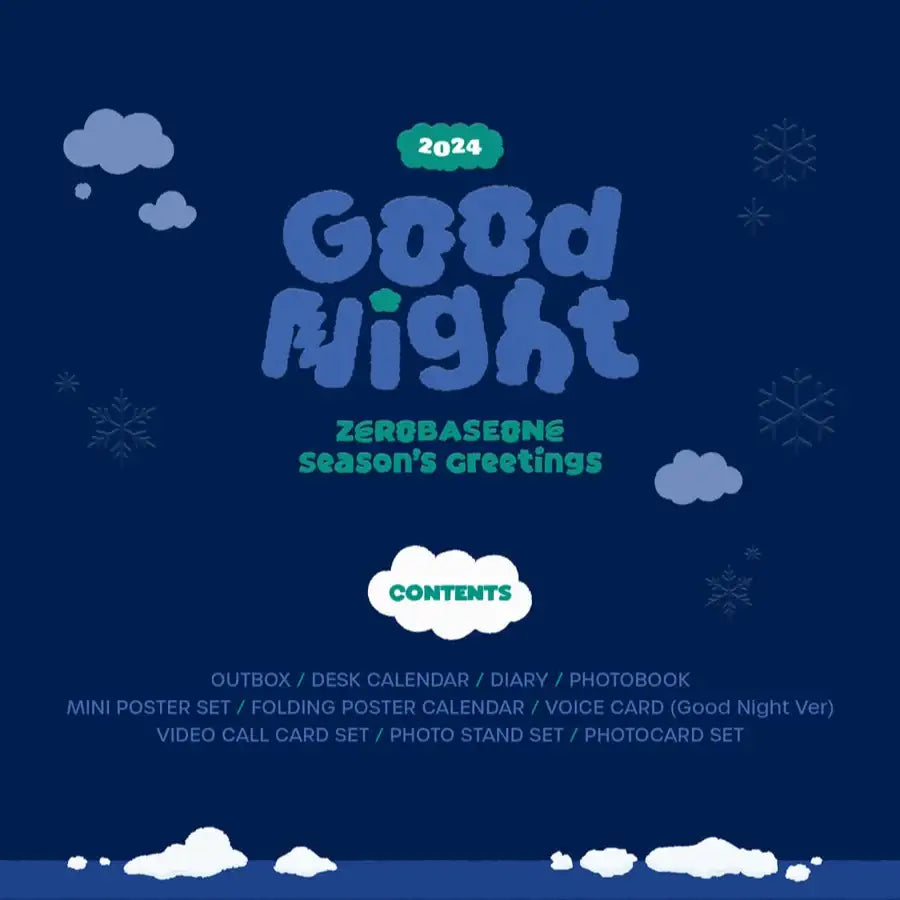 ZEROBASEONE - 2024 Season's Greetings - Apple Music Co., Ltd. / WAKEONE - Merchandise - Harumio