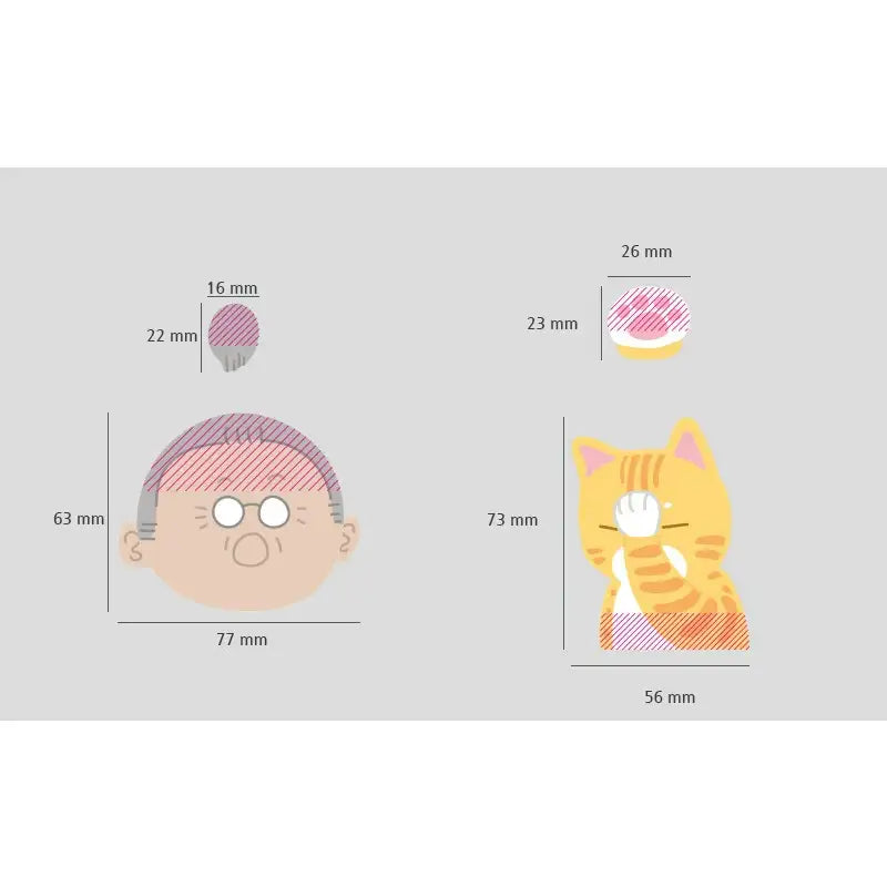 My Daughter Is a Zombie - Memo Pad - Webtoon Friends - Stationery - Harumio My Daughter Is a Zombie - Memo Pad - Webtoon Friends - Stationery - Harumio