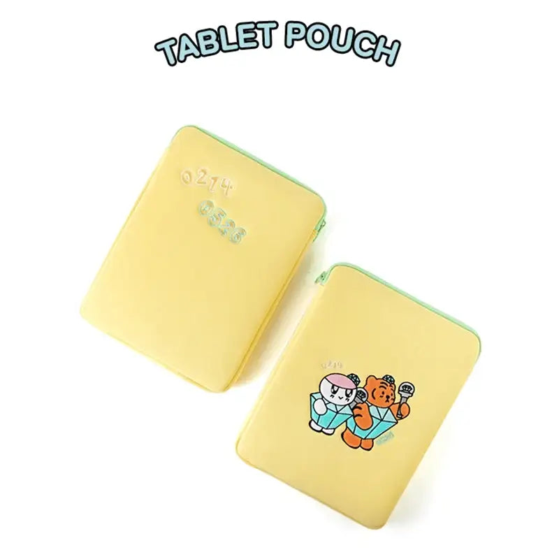 Seventeen - Bongbongee X Muzik Tiger - Tablet Pouch - SEVENTEEN - Pouch - Harumio