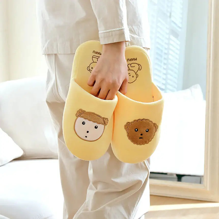 Maru Is a Puppy - Slipper - Webtoon Friends - Footwear - Harumio