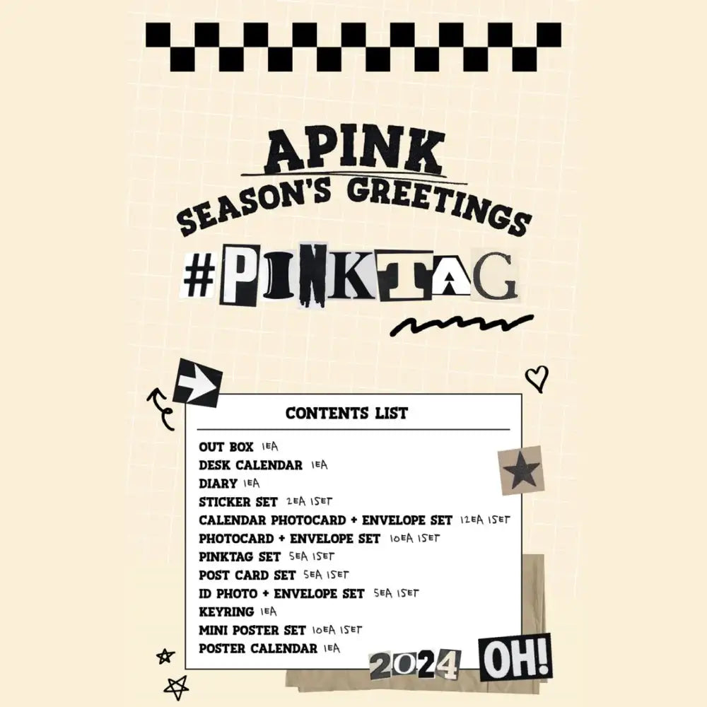 Apink - 2024 Season's Greetings - fromm / IST Entertainment - Merchandise - Harumio