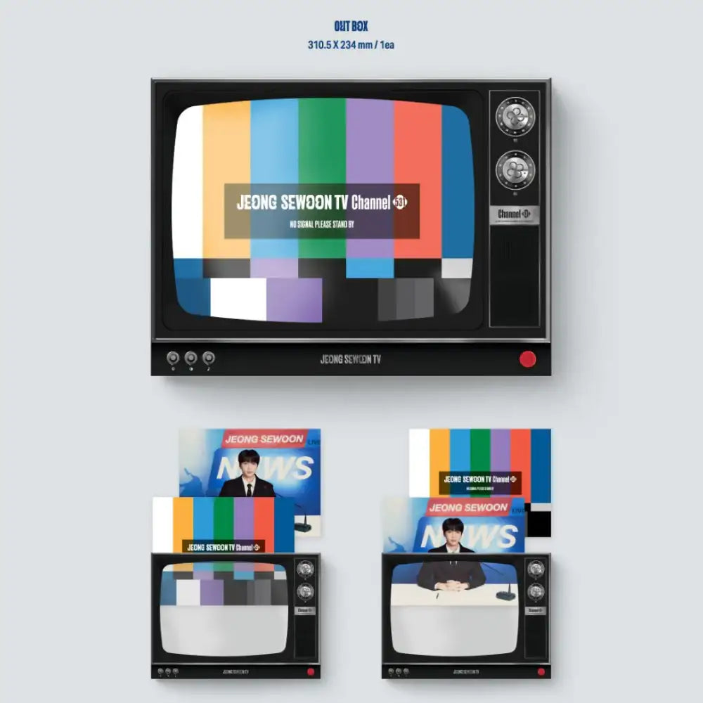 Jeong Se Woon - 2024 Season's Greetings - SLL JoongAng Co., Ltd. / Starship Entertainment - Merchandise - Harumio