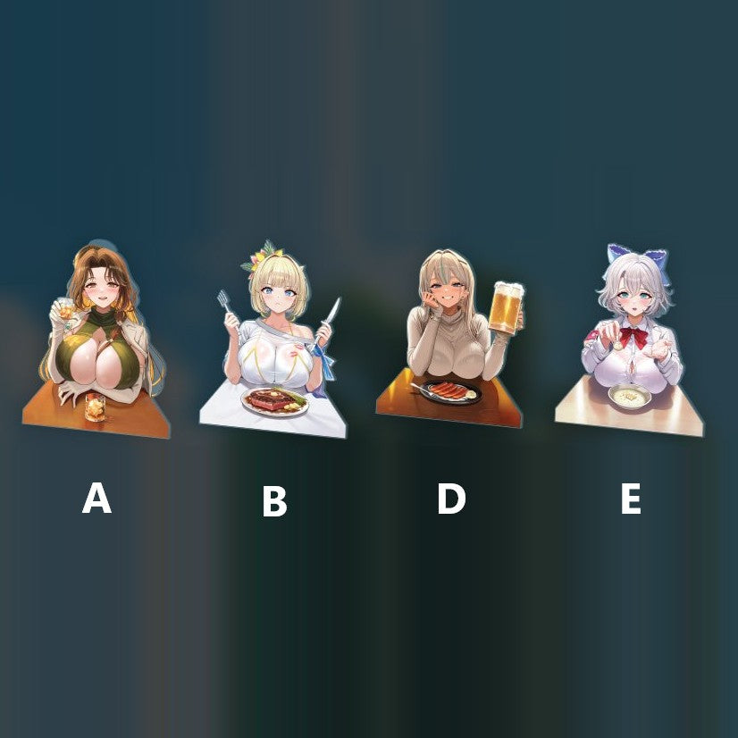 Brown Dust II - 2nd Anniversary Pop-up Store - Real Date Acrylic Board - V-SQUARE - Acrylic Board - Harumio