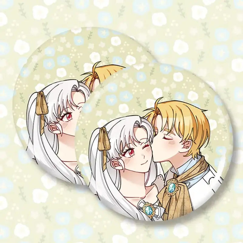 Don’t Look for the Villain Who Left - Round Pin Button - Webtoon Shop - Pin Buttons - Harumio