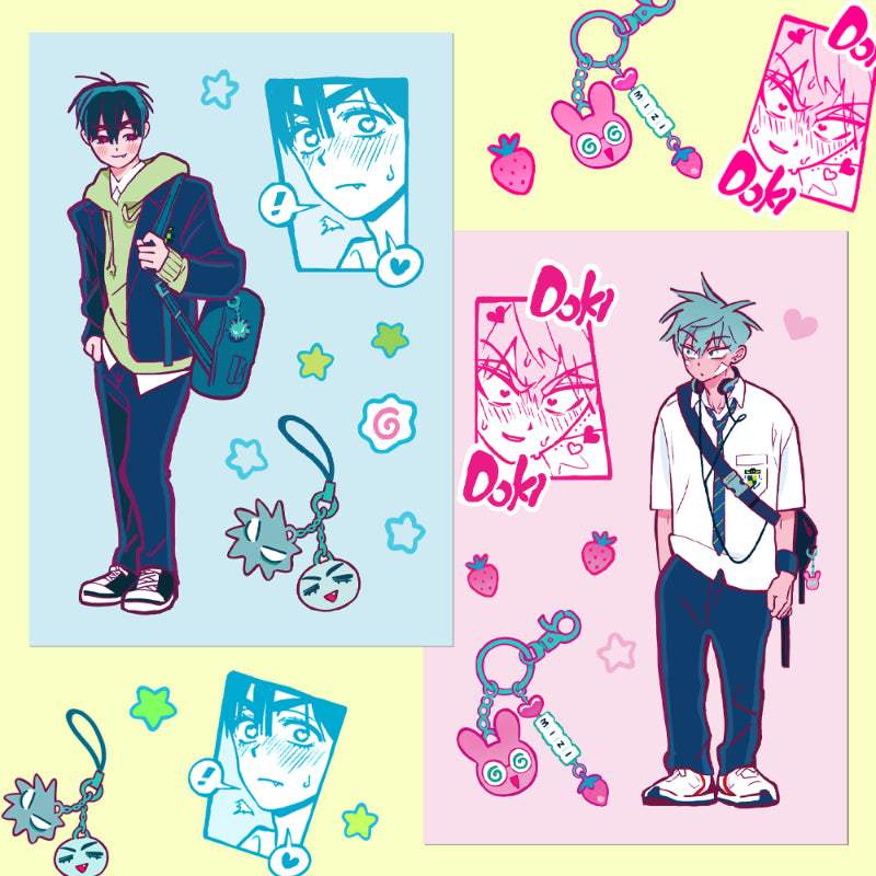 Alien Stage - Ivan & Till Cute Sticker - MOFUN - Sticker - Harumio