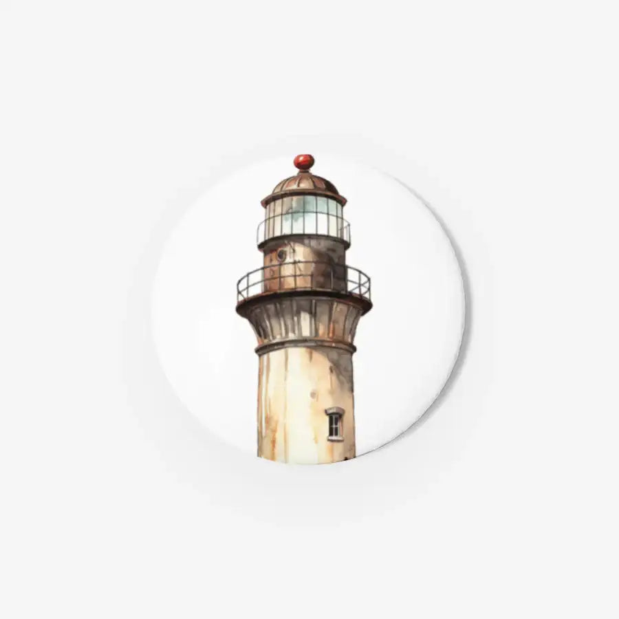 Imzo - LIGHTHOUSE Pin Button - Marpple Shop - Pin Button - Harumio