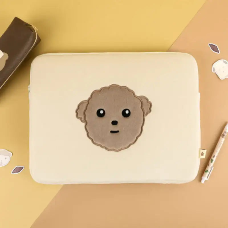 Maru Is a Puppy - Laptop Pouch - Webtoon Friends - Tablet Pouch - Harumio