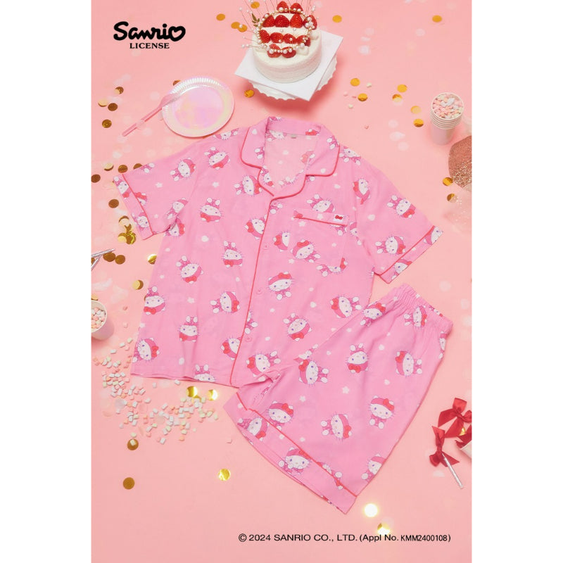 SPAO x Sanrio Characters - Sanrio Characters Short Sleeve Pajamas