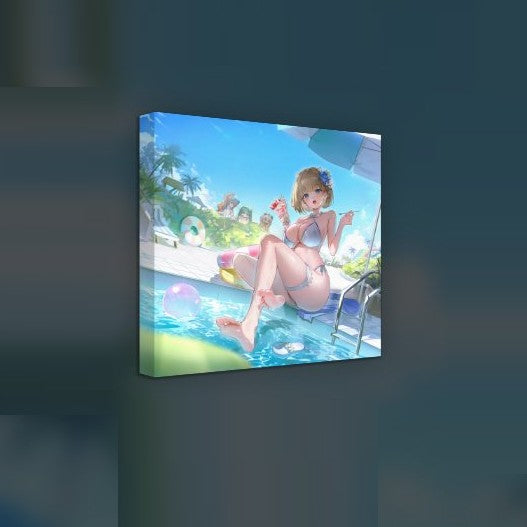 Brown Dust II - 2nd Anniversary Pop-up Store - Canvas Picture Frame - V-SQUARE - Picture Frame - Harumio