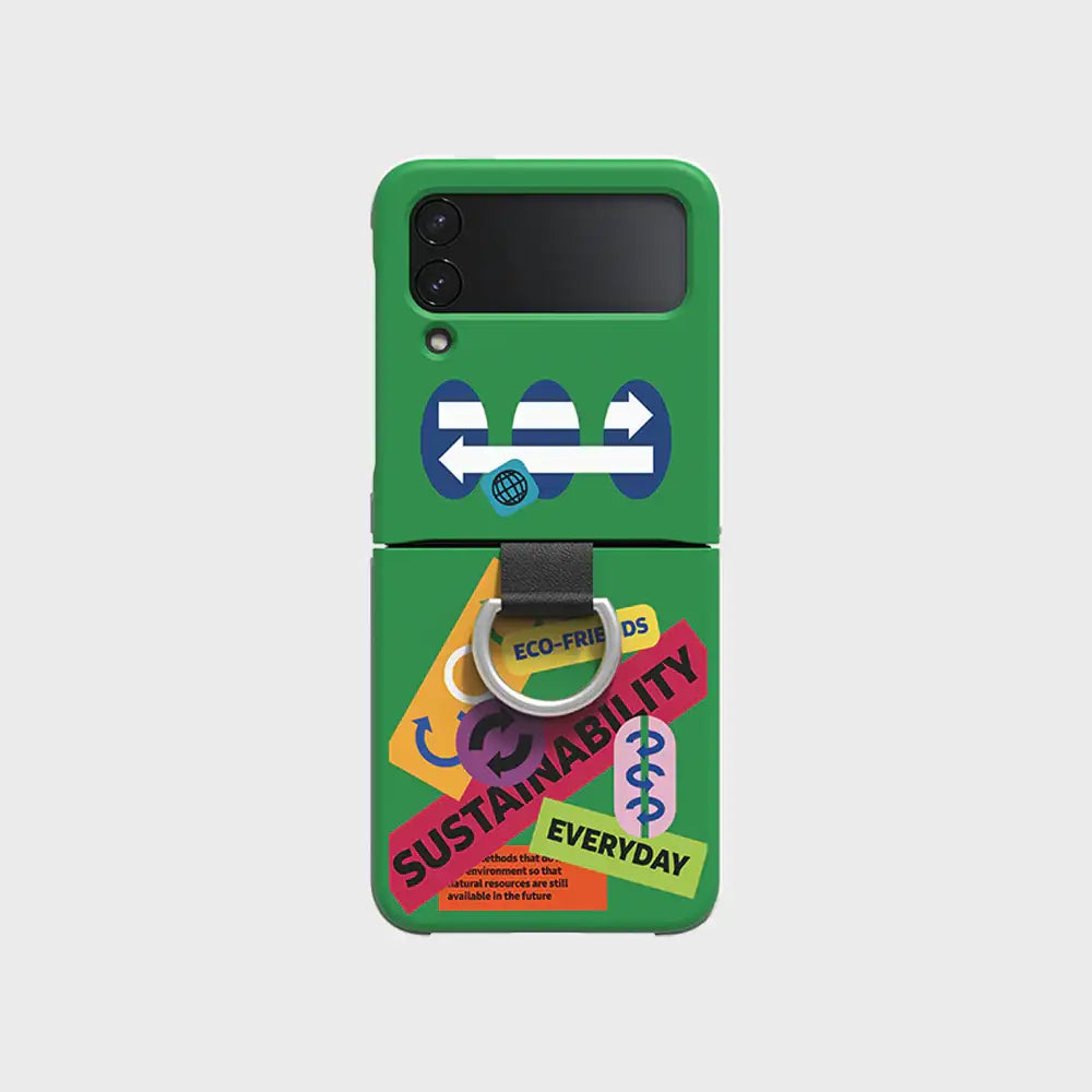 SLBS - Eco Lens Future Generation Cover with Ring (Galaxy Z Flip4) - SLBS - Home & Living, Accessories - Harumio SLBS - Eco Lens Future Generation Cover with Ring (Galaxy Z Flip4) - SLBS - Home & Living, Accessories - Harumio