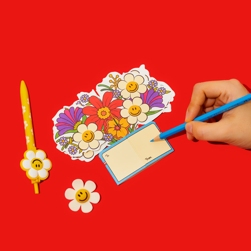 Wiggle Wiggle - Blooming Flowers Pop-up Card