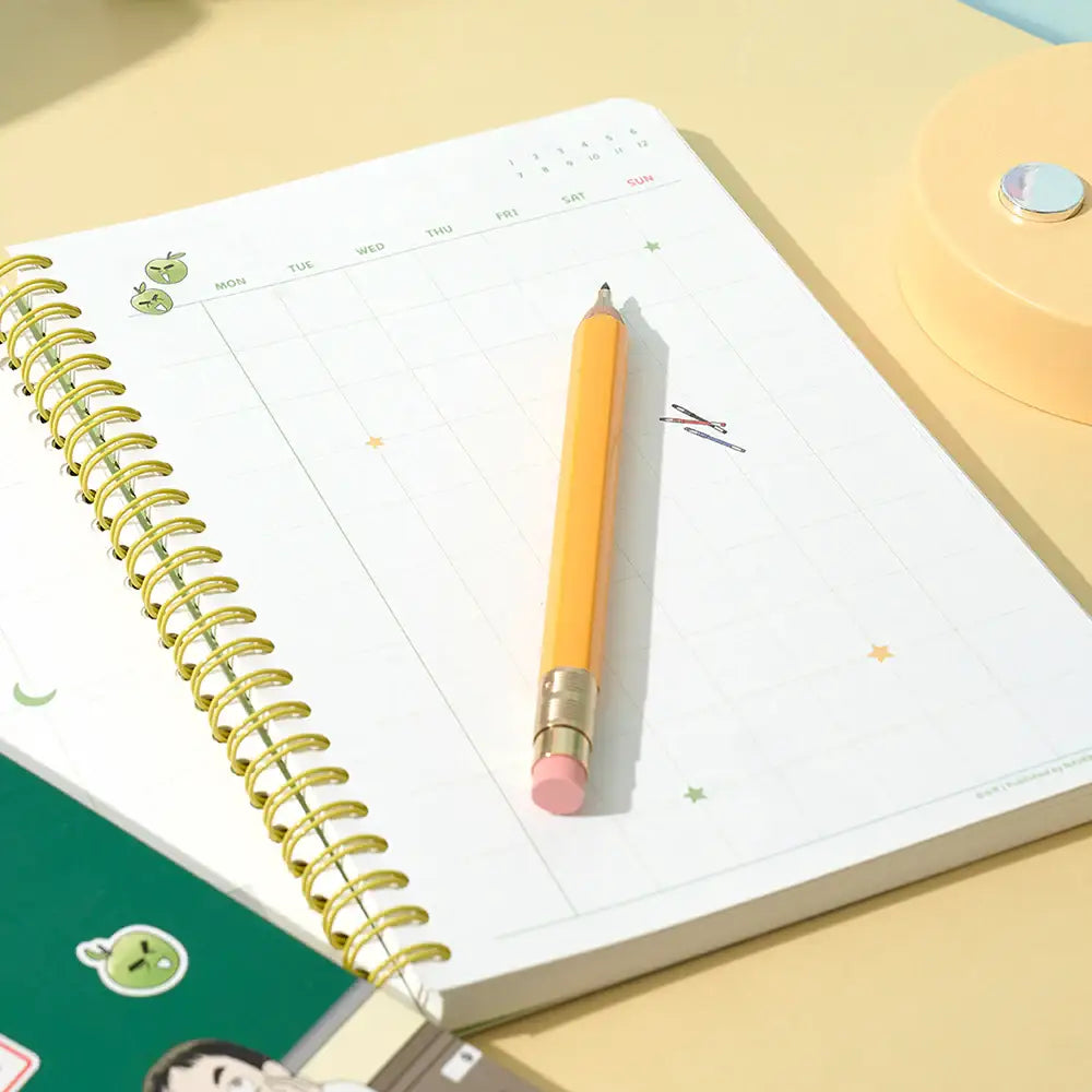 After School Lessons For Unripe Apples - Study Planner - Webtoon Friends - Planner Books - Harumio