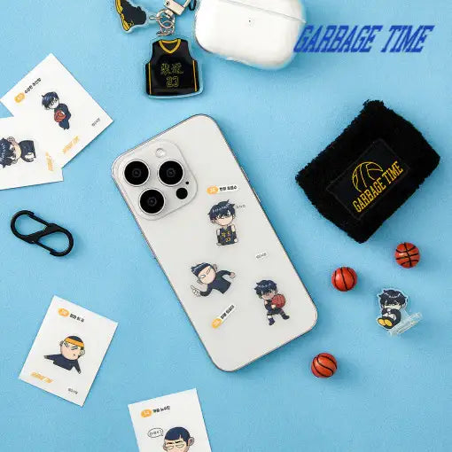 Garbage Time - Random Jakppung Tibootiboo Sticker - Webtoon Friends - sticker - Harumio