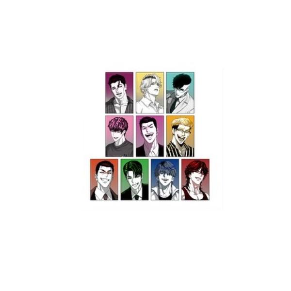 2025 WORLD WEBTOON FESTIVAL X LOOKISM ARCADE POP-UP - Lenticular Postcard - Lookism - Lenticular Postcard - Harumio