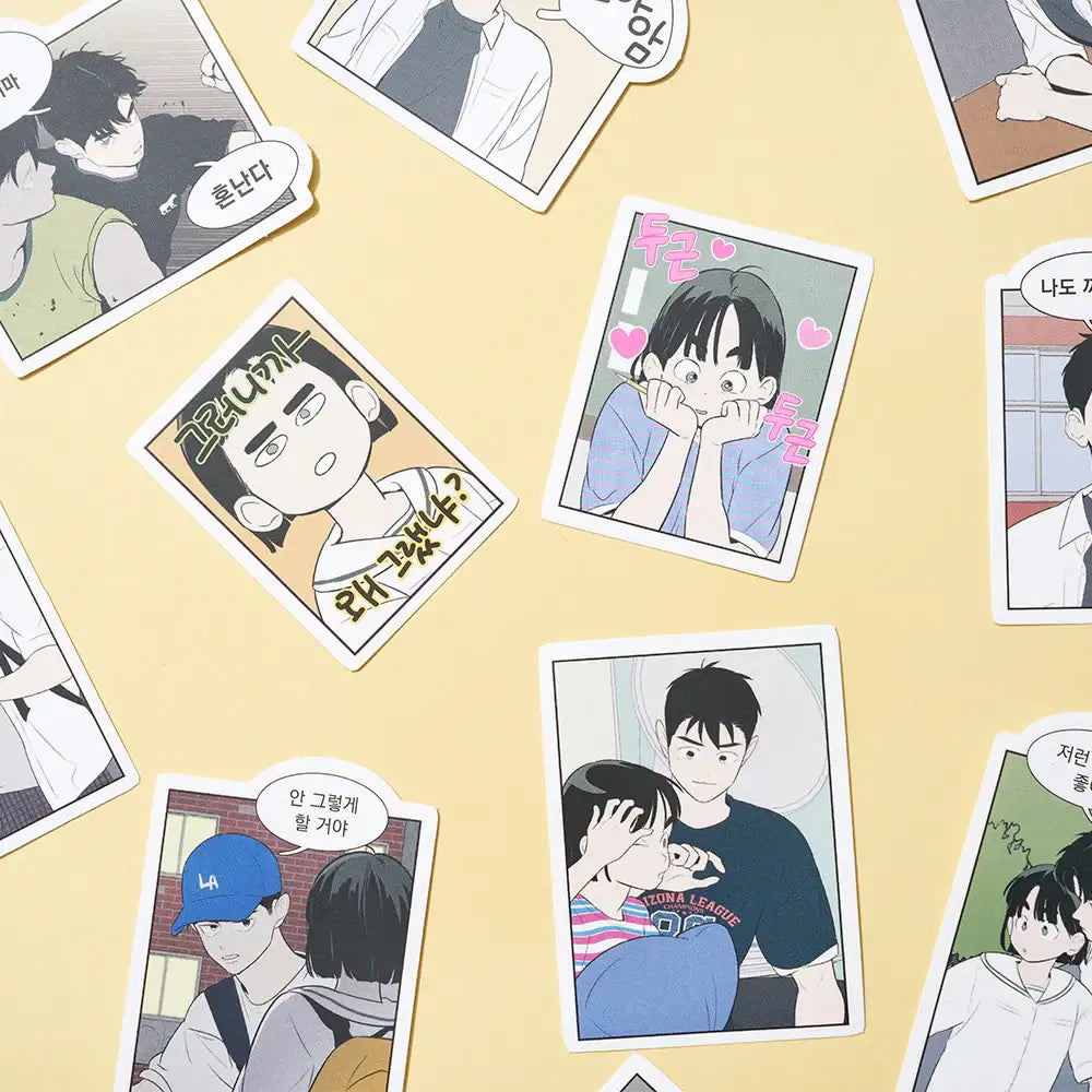 After School Lessons For Unripe Apples - Sticker Pack - Webtoon Friends - Stickers - Harumio