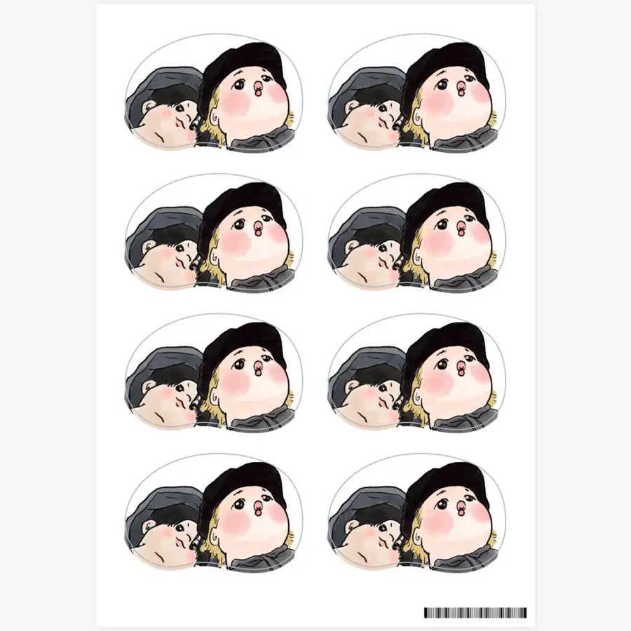 KIMCHURROS - Sapporo Rock Stickers - Marpple Shop - Sticker - Harumio