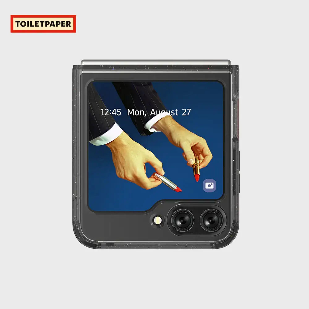 SLBS - Toilet Paper Lipstick Eco Lens Case (Galaxy Z Flip5) - SLBS - Home & Living, Accessories - Harumio SLBS - Toilet Paper Lipstick Eco Lens Case (Galaxy Z Flip5) - SLBS - Home & Living, Accessories - Harumio