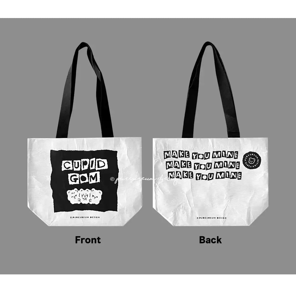 Pureureumdesign - Cupid Bear Reusable Bag - Pureureumdesign - Home & Living, Accessories - Harumio Pureureumdesign - Cupid Bear Reusable Bag - Pureureumdesign - Home & Living, Accessories - Harumio