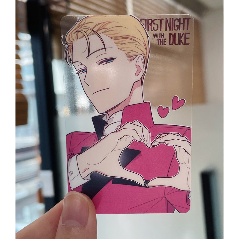 The First Night With the Duke - Transparent Photocard Set