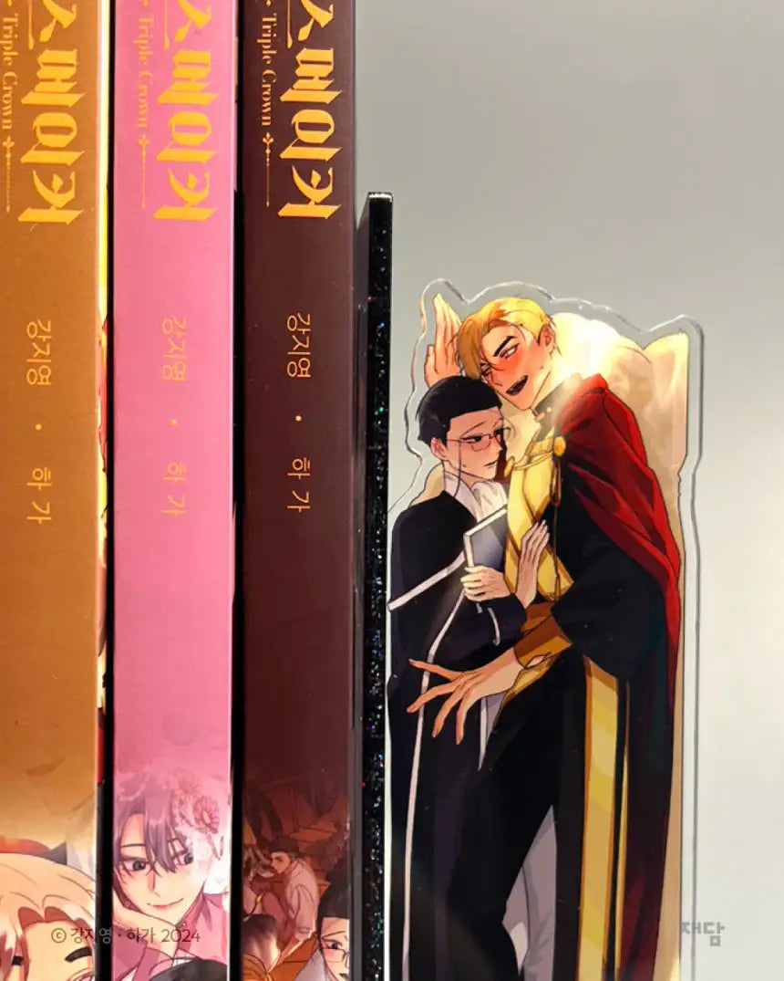King's Maker: Triple Crown - Acrylic Bookend - Jaedam - Acrylic Stand - Harumio