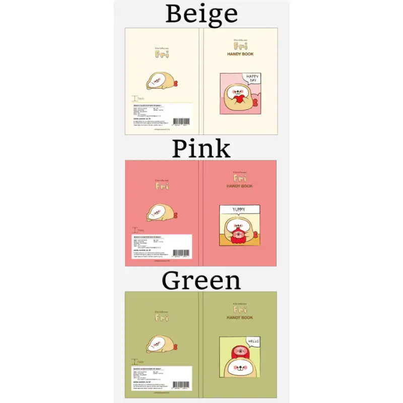 Fri - Handy Book - Soone Content - Notebooks - Harumio