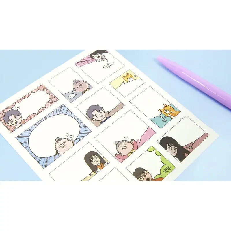 My Daughter Is a Zombie - Removable Speech Bubble Sticker - Webtoon Friends - Stickers - Harumio My Daughter Is a Zombie - Removable Speech Bubble Sticker - Webtoon Friends - Stickers - Harumio