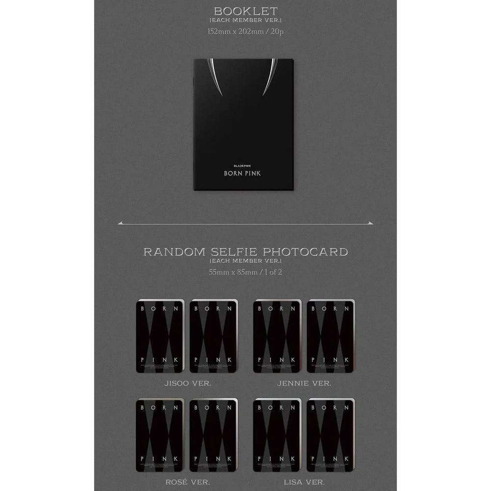 Blackpink - Born Pink : 2nd Full Album (Digipack Version) - YGPLUS - Album - Harumio Blackpink - Born Pink : 2nd Full Album (Digipack Version) - YGPLUS - Album - Harumio