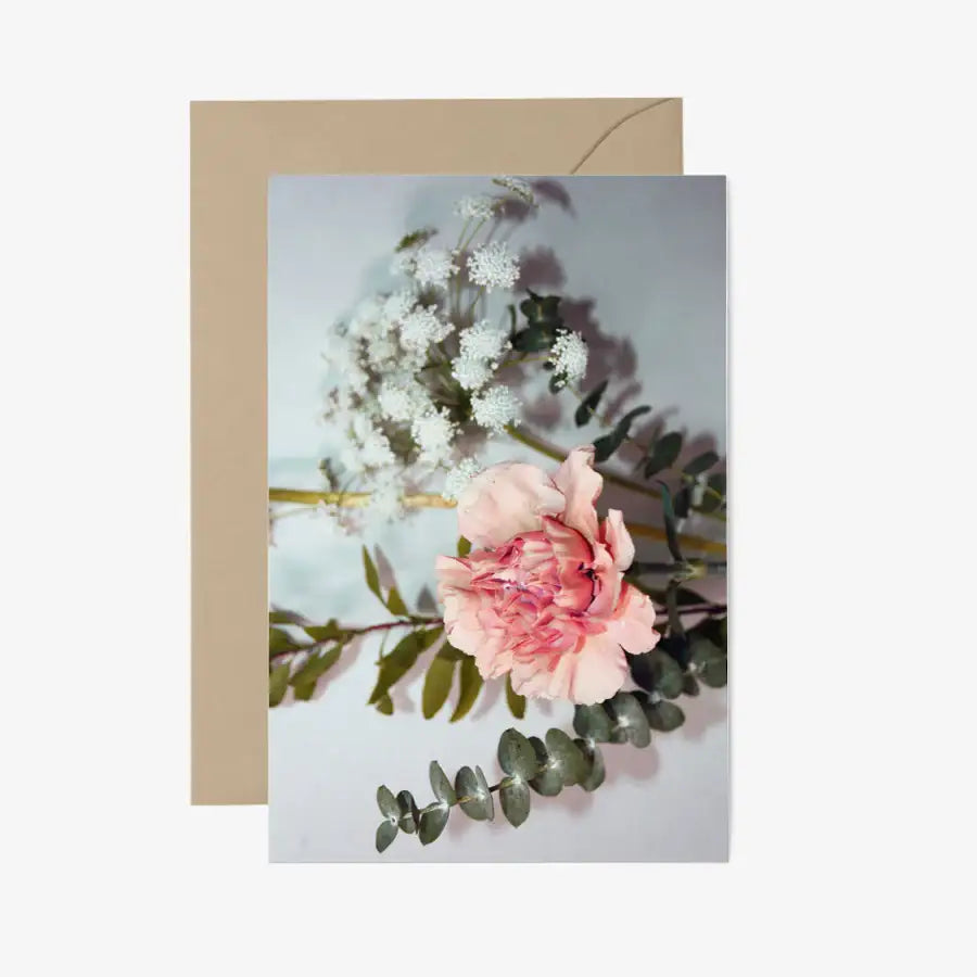 Like The Moon - Flower Postcard & Envelope Set - Marpple Shop - Postcard - Harumio