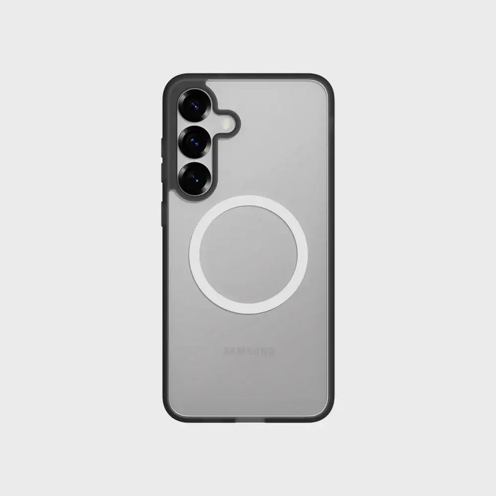 SLBS - SLBS Clear Magnet Case Matte Black (Galaxy S25 Series) - SLBS - Phone Case - Harumio SLBS - SLBS Clear Magnet Case Matte Black (Galaxy S25 Series) - SLBS - Phone Case - Harumio