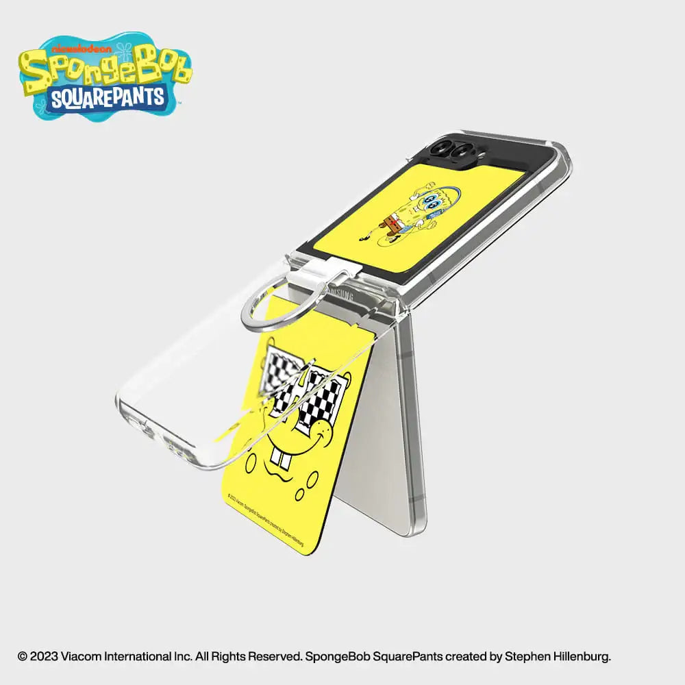 SLBS - SpongeBob Ring Suit Case (Galaxy Z Flip5) - SLBS - Home & Living, Accessories - Harumio