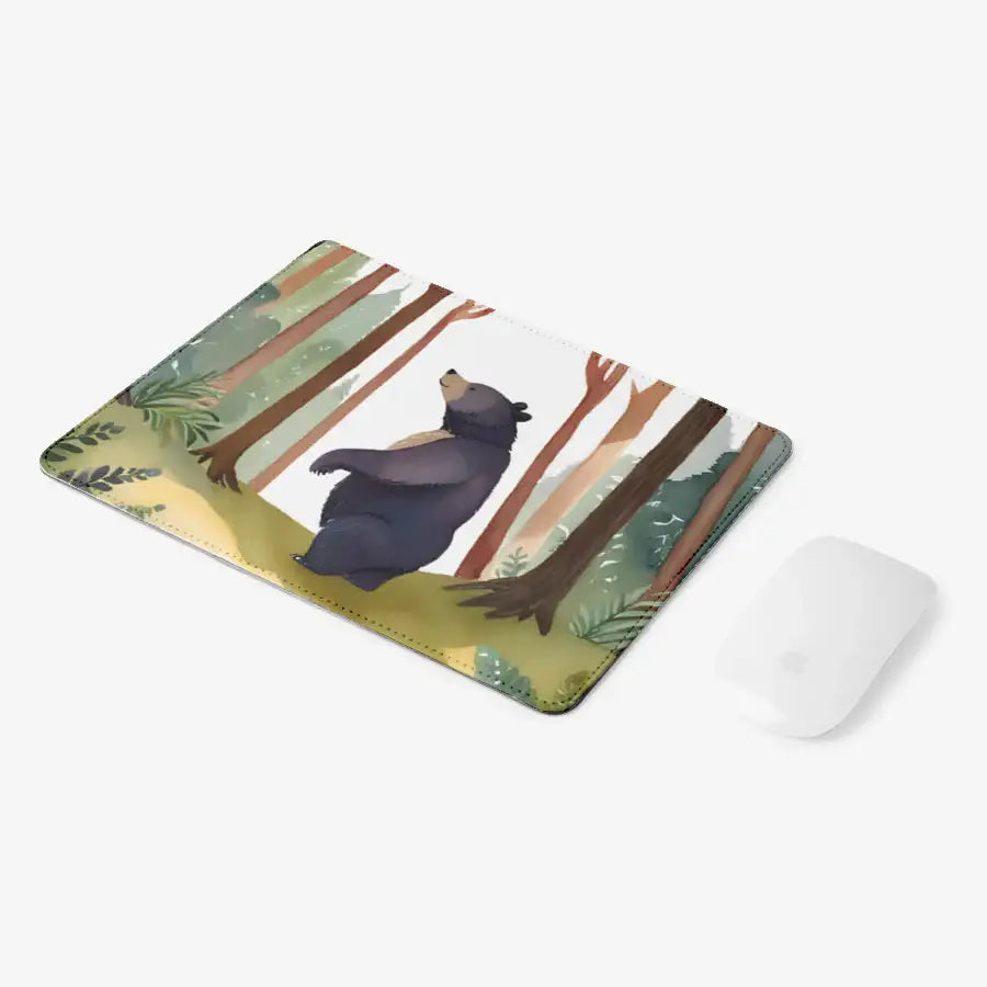 Too Chansol - Bear in the Forest Mousepad - Marpple Shop - Mousepad - Harumio